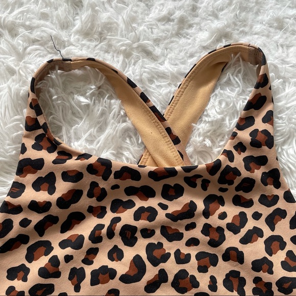 Fabletics Ella Leopard High Impact Sports Bra - Picture 5 of 10